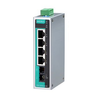 Коммутатор неуправляемый FAST ETHERNET MOXA EDS-205A-M-SC (6031619) Коммутаторы #2