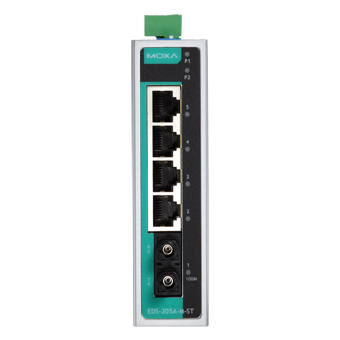 Коммутатор неуправляемый FAST ETHERNET MOXA EDS-205A-M-ST (6062752) Коммутаторы #2