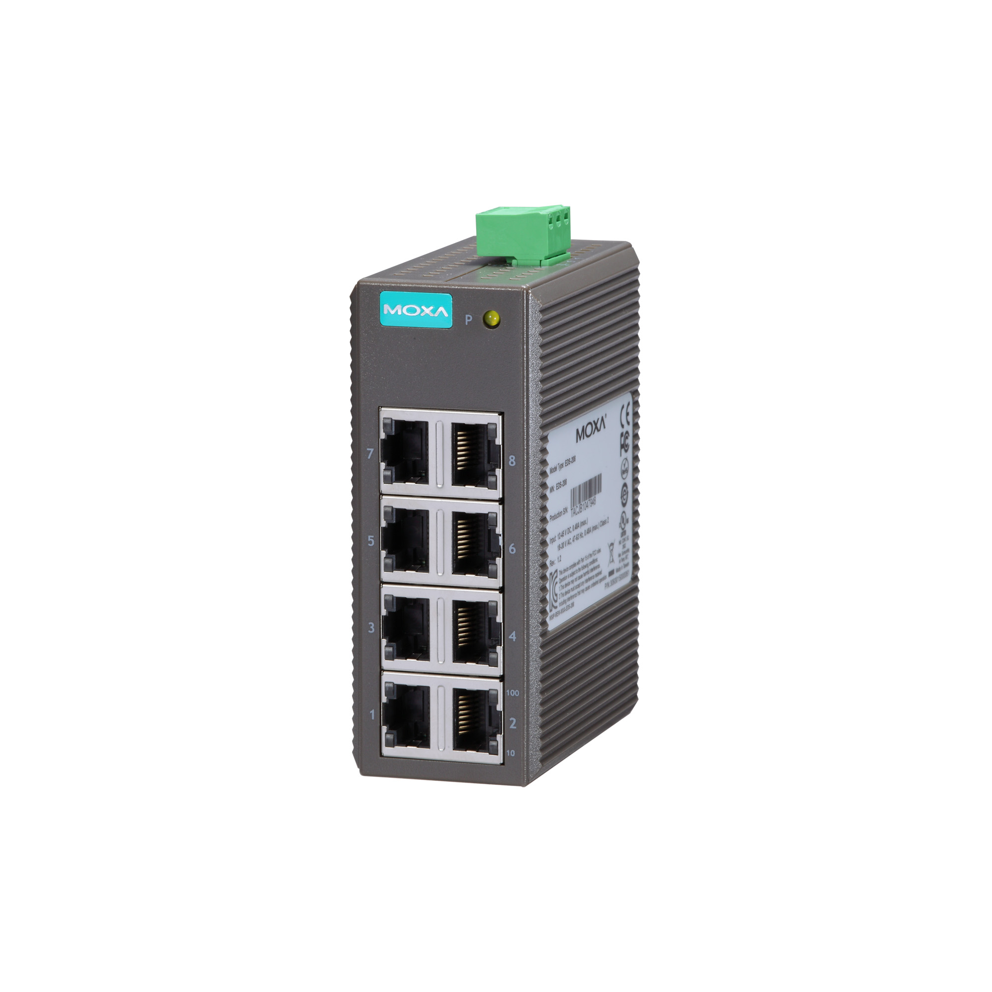 Коммутатор неуправляемый FAST ETHERNET MOXA EDS-208 (1163882) Коммутаторы #2