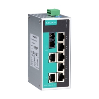 Коммутатор неуправляемый FAST ETHERNET MOXA EDS-208A-S-SC-T (6022387) Коммутаторы