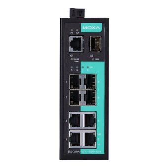 Коммутатор неуправляемый GIGABIT ETHERNET MOXA EDS-210A-1GTX-1GSFP-4SFP-T (6081172) Коммутаторы #2