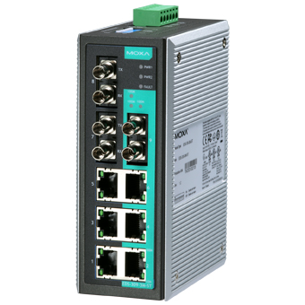 Коммутатор неуправляемый FAST ETHERNET MOXA EDS-309-3M-ST (6008021) Коммутаторы #1