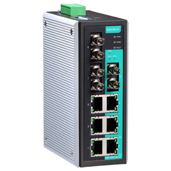 Коммутатор неуправляемый FAST ETHERNET MOXA EDS-309-3M-ST (6008021) Коммутаторы #3