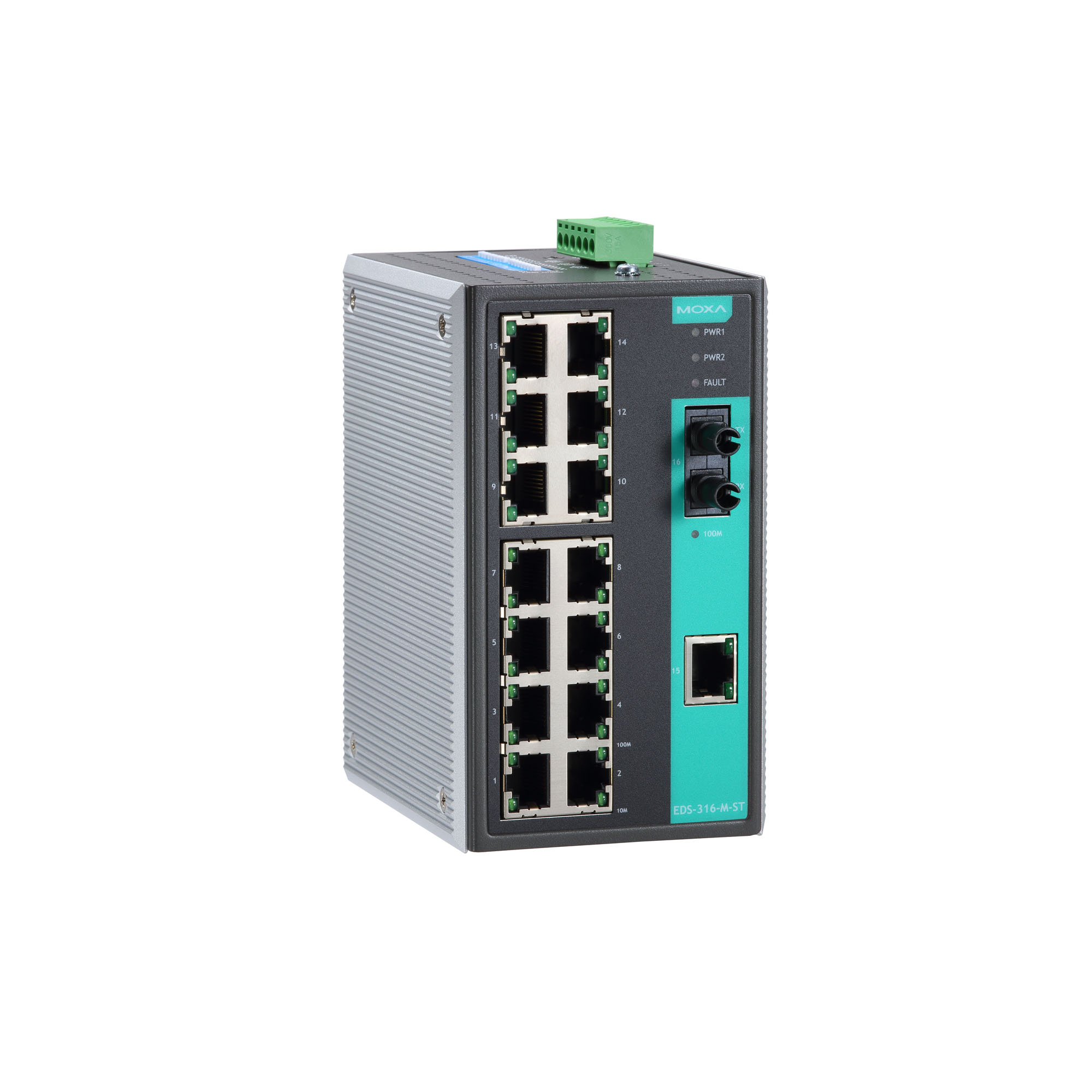 Коммутатор неуправляемый FAST ETHERNET MOXA EDS-316-M-ST-T (6043281) Коммутаторы