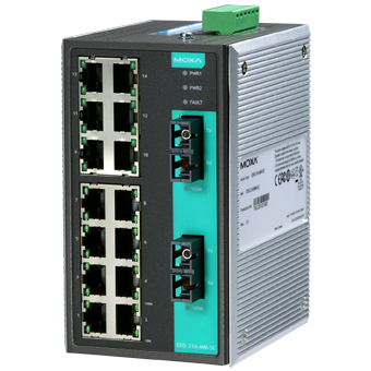 Коммутатор неуправляемый FAST ETHERNET MOXA EDS-316-MM-SC (1165418) Коммутаторы #1