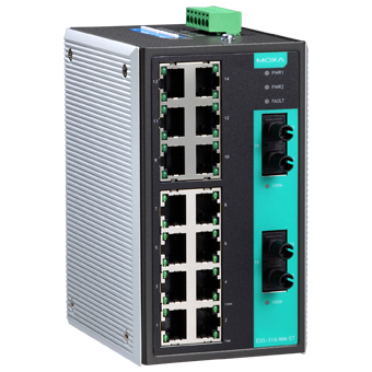 Коммутатор неуправляемый FAST ETHERNET MOXA EDS-316-MM-ST (6025418) Коммутаторы #2