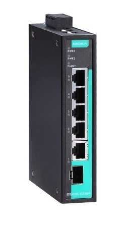 Коммутатор неуправляемый FULL GIGABIT ETHERNET MOXA EDS-G205-1GTXSFP (6100387) Коммутаторы #3