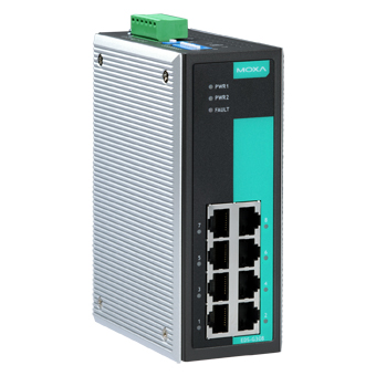 Коммутатор неуправляемый FULL GIGABIT ETHERNET MOXA EDS-G308 (6011795) Коммутаторы #3