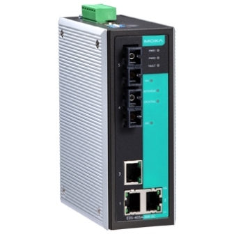 Коммутатор управляемый FAST ETHERNET MOXA EDS-405A-MM-SC (1136132) Коммутаторы