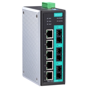 Коммутатор управляемый FAST ETHERNET MOXA EDS-408A-1M2S-SC (6031624) Коммутаторы