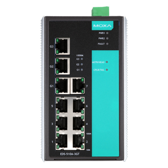 Коммутатор управляемый GIGABIT ETHERNET MOXA EDS-510A-3GT (1175421) Коммутаторы #2