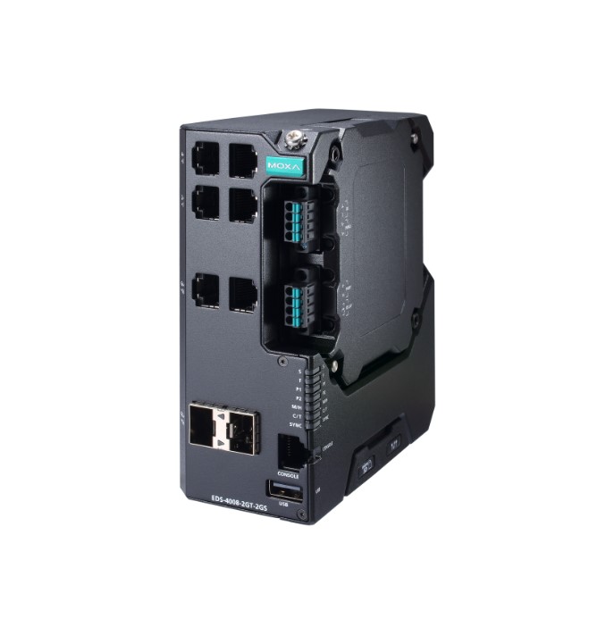 Коммутатор управляемый GIGABIT ETHERNET MOXA EDS-4008-2GT-2GS-HV Коммутаторы #2