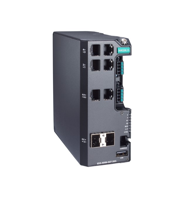 Коммутатор управляемый GIGABIT ETHERNET MOXA EDS-4008-2GT-2GS-LV Коммутаторы #1