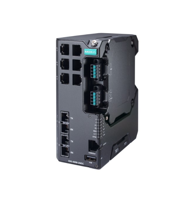 Коммутатор управляемый FAST ETHERNET MOXA EDS-4008-2MSC-LV Коммутаторы