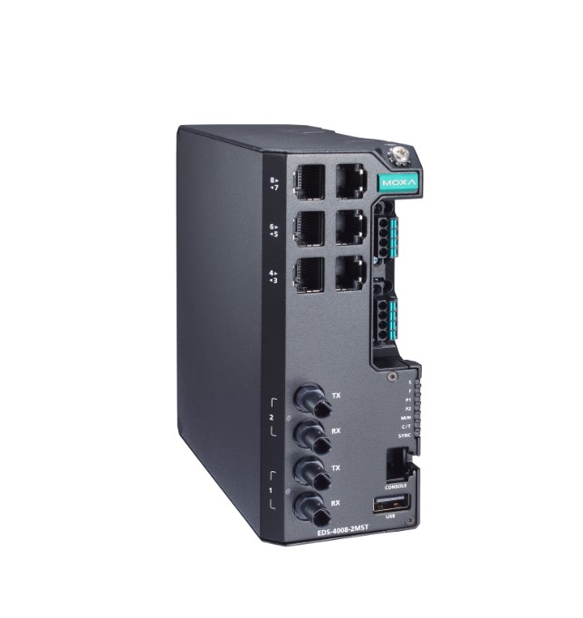 Коммутатор управляемый FAST ETHERNET MOXA EDS-4008-2MST-LV Коммутаторы