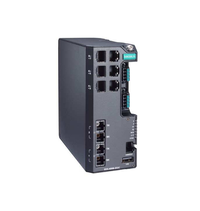 Коммутатор управляемый FAST ETHERNET MOXA EDS-4008-2SSC-HV Коммутаторы