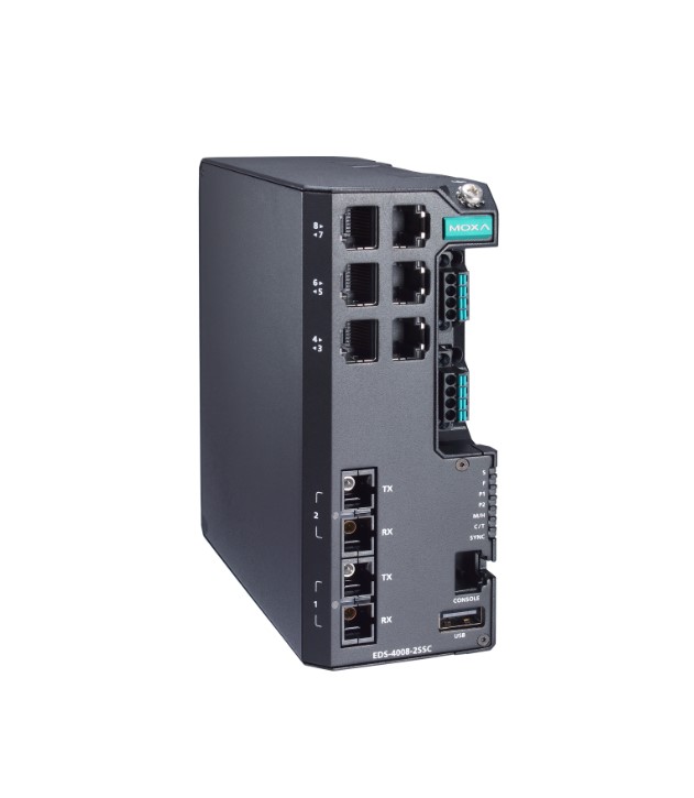 Коммутатор управляемый FAST ETHERNET MOXA EDS-4008-2SSC-LV Коммутаторы