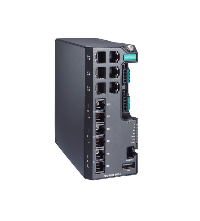 Коммутатор управляемый FAST ETHERNET MOXA EDS-4009-3MSC-HV Коммутаторы