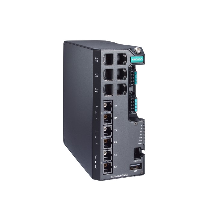 Коммутатор управляемый FAST ETHERNET MOXA EDS-4009-3MSC-LV Коммутаторы