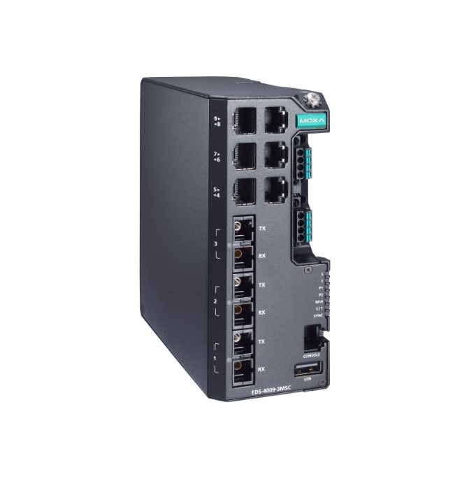 Коммутатор управляемый FAST ETHERNET MOXA EDS-4009-3MSC-LV-T Коммутаторы