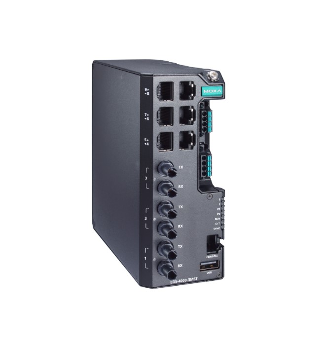 Коммутатор управляемый FAST ETHERNET MOXA EDS-4009-3MST-LV Коммутаторы