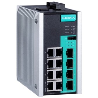 Коммутатор управляемый FULL GIGABIT ETHERNET MOXA EDS-G512E-4GSFP (6084873) Коммутаторы