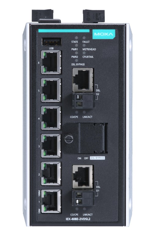 MOXA IEX-408E-2VDSL2-HV Коммутаторы #2