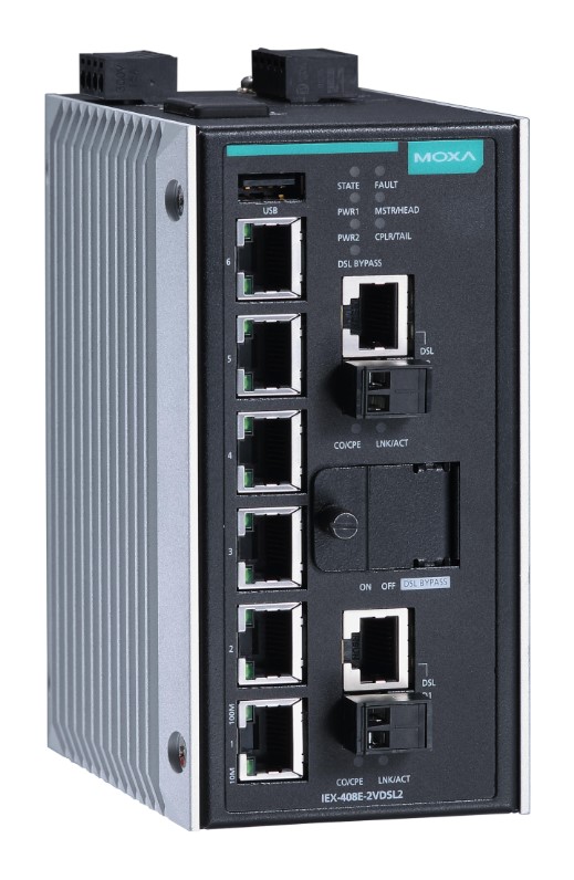 MOXA IEX-408E-2VDSL2-HV Коммутаторы #3