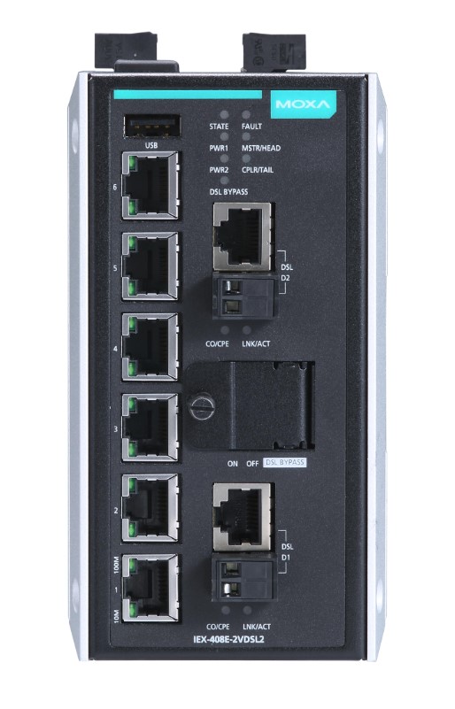 MOXA IEX-408E-2VDSL2-LV Коммутаторы #2