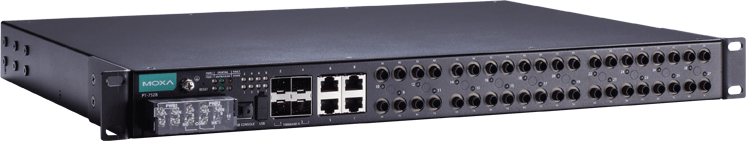 Коммутатор для электроэнергетики в стойку 19" MOXA PT-7528-8MSC-16TX-4GSFP-HV (6098043) Видеорегистраторы и приемное оборудование