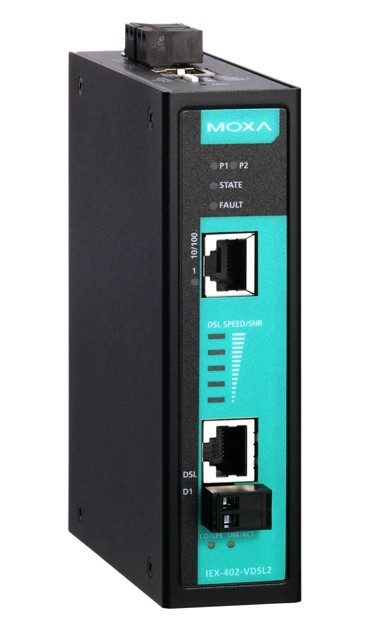 Удлинитель Ethernet MOXA IEX-402-VDSL2-T Вспомогательное оборудование #3