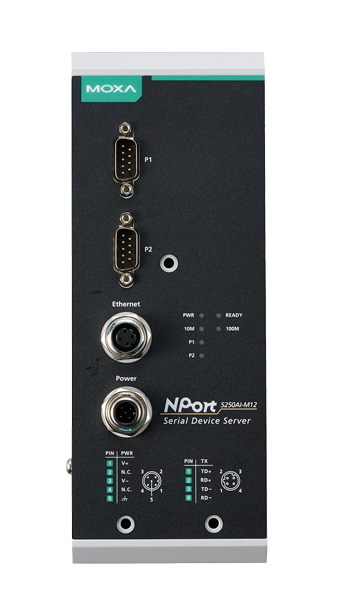 MOXA NPort 5250AI-M12 Коммутаторы #2