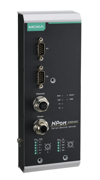 MOXA NPort 5250AI-M12 Коммутаторы #3