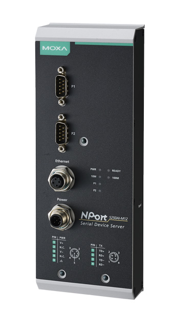 MOXA NPort 5250AI-M12-T Коммутаторы #1