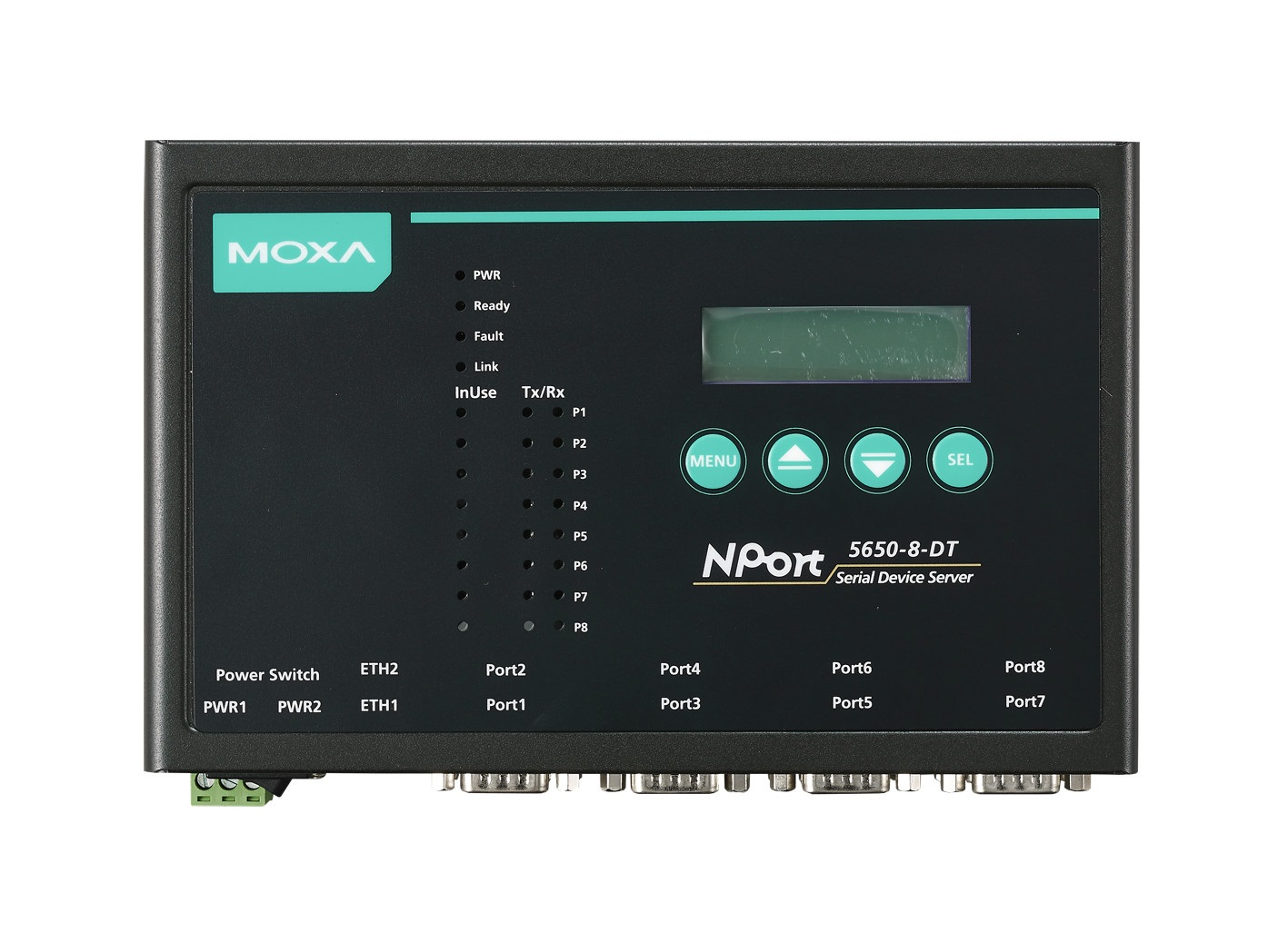 MOXA NPort 5650-8-DT-T Коммутаторы #2