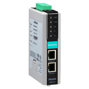 Преобразователь протоколов Modbus 2-портовый MOXA MGate MB3270-T (6004460) Вспомогательное оборудование ОПС #3