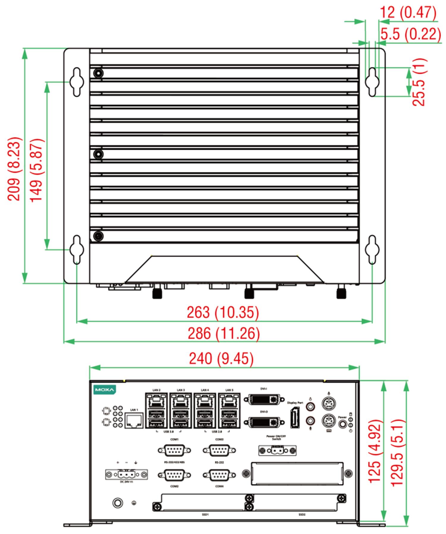 Компьютер встраиваемый компактный MOXA MC-7410-C5-DC Наконечники и микромоторы стоматологические #4