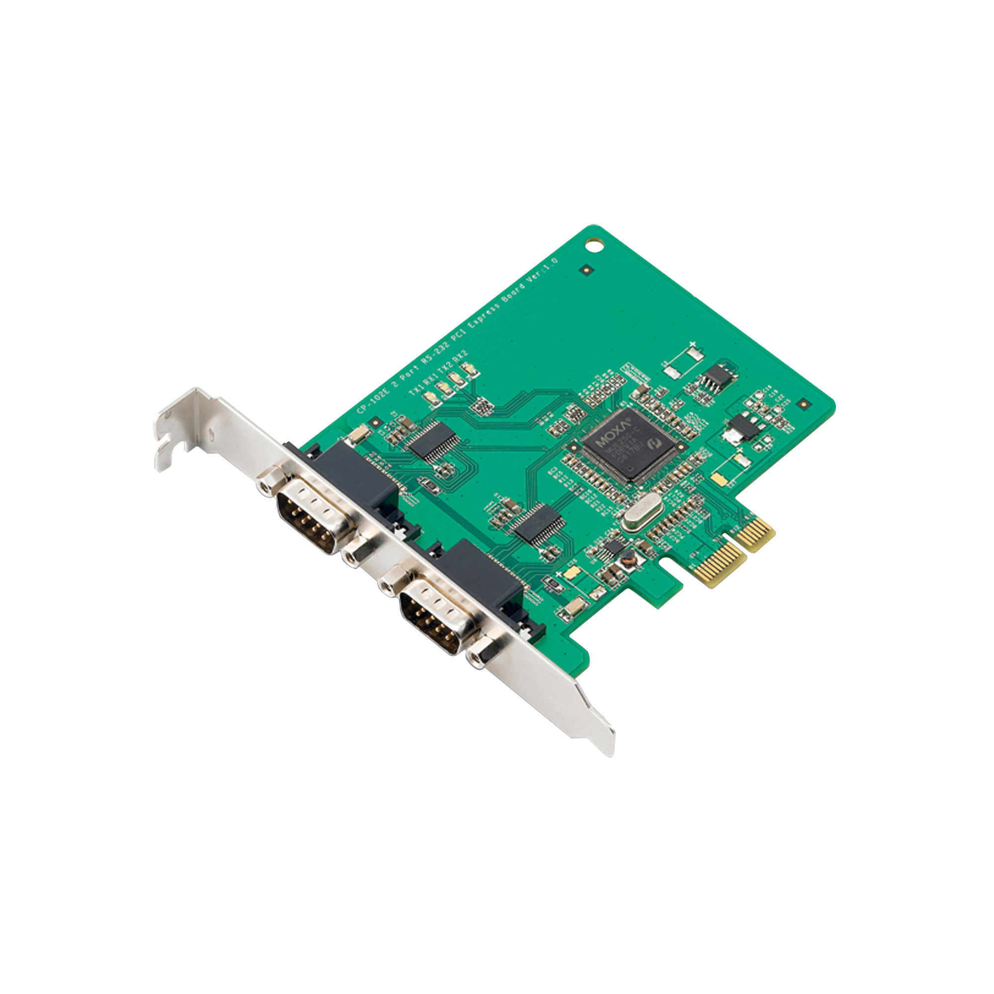 Плата мультипортовая для шины Universal PCI c 2 портами MOXA CP-102E (6011860) Материнские платы для ноутбуков (запчасти) #2